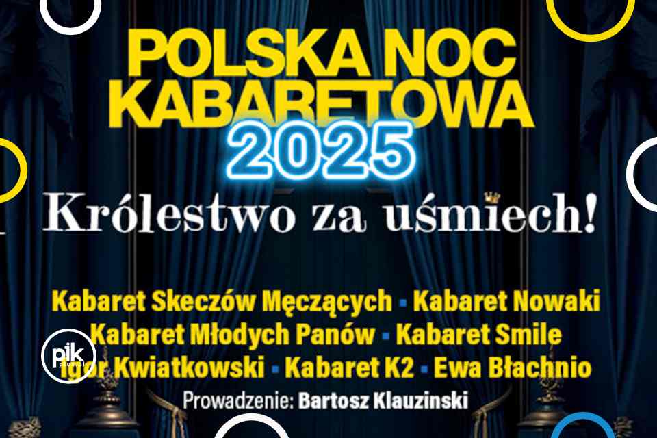 Polska Noc Kabaretowa 2025 w Lublinie